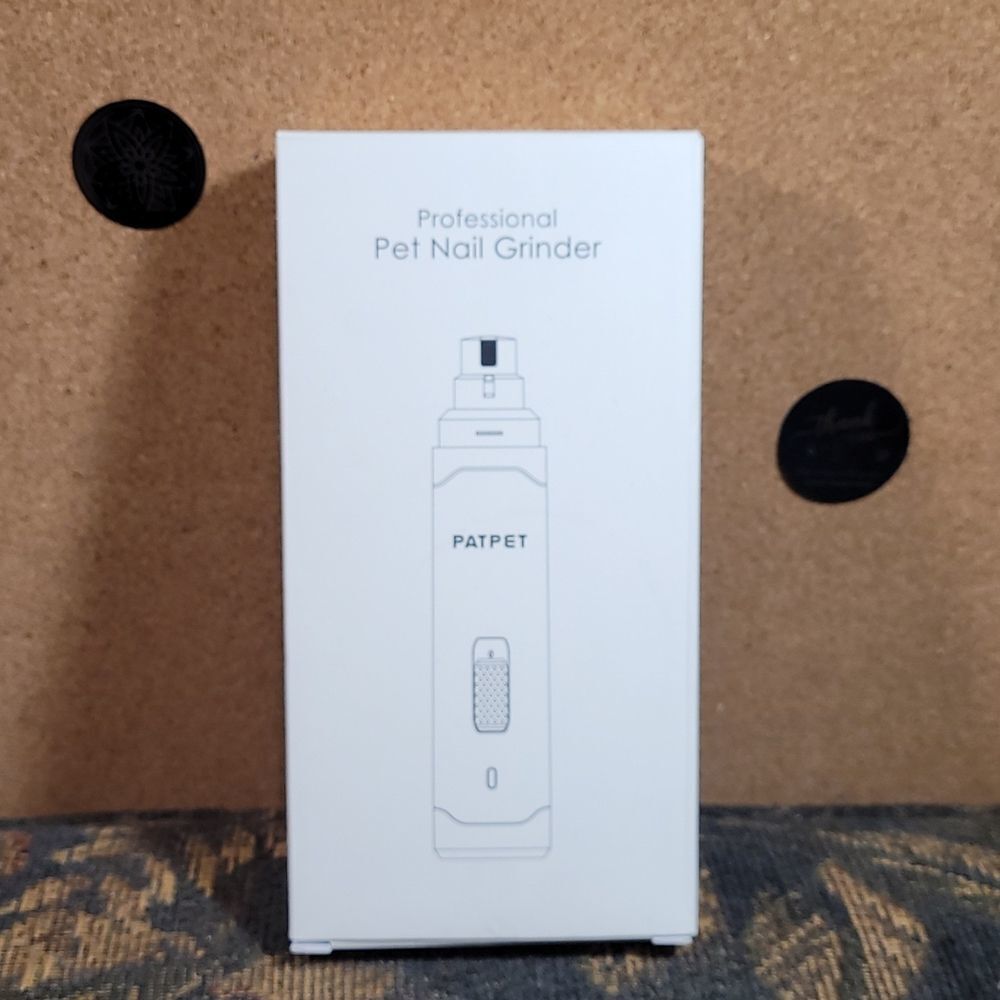 PatPet Professional White Nail Grinder- NIP